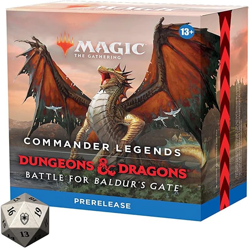 Magic The Gathering: Commander Legends Battle for Baldur's Gate Prerelease Pack Kit