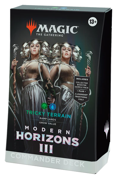MAGIC THE GATHERING : Modern Horizons 3 - Commander Deck - Tricky Terrain