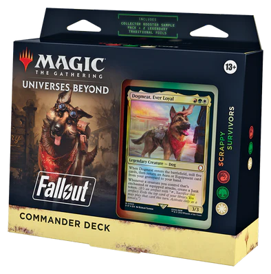 MAGIC THE GATHERING: Universes Beyond: Fallout - Commander Deck - Scrappy Survivors
