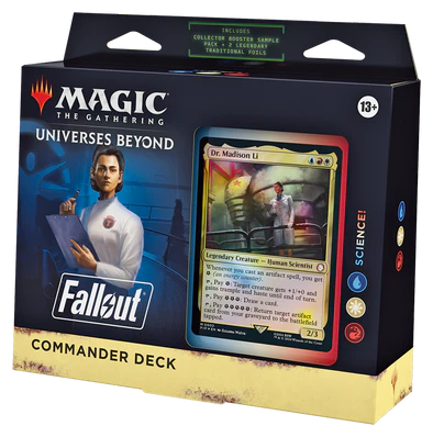 MAGIC THE GATHERING: Universes Beyond: Fallout - Commander Deck - Science!
