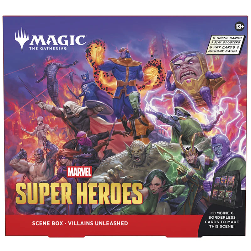 Magic The Gathering TCG: Marvel Super Heroes Scene Box (Villians Unleashed)