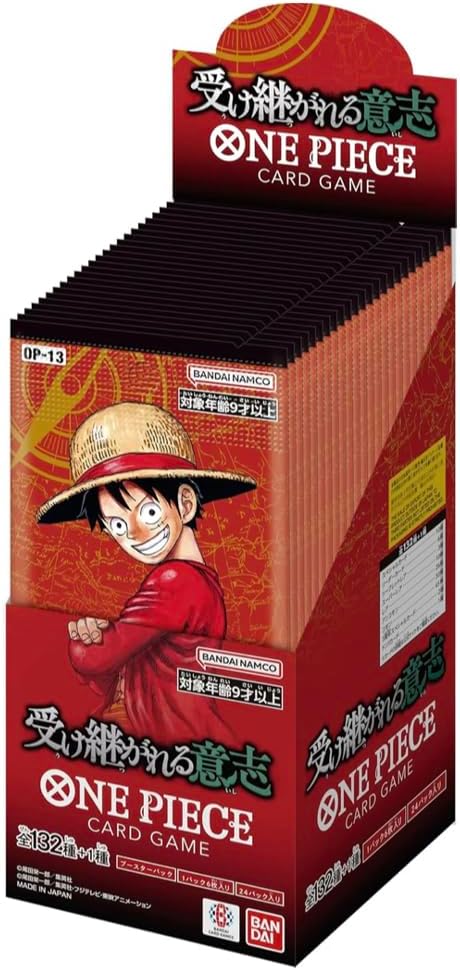 One Piece Card Game OP-13 Carrying On His Will Booster Box (Japanese)