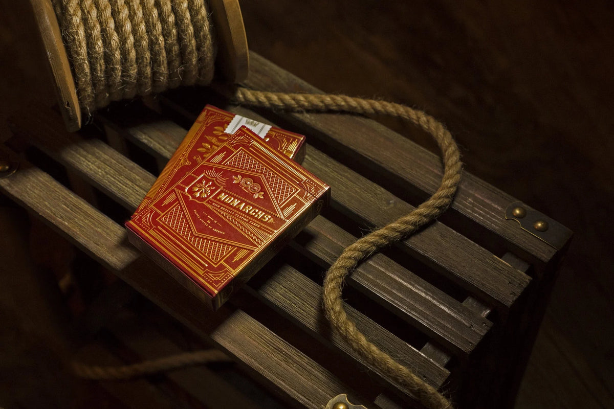 Theory 11 Monarchs Playing Cards - Red