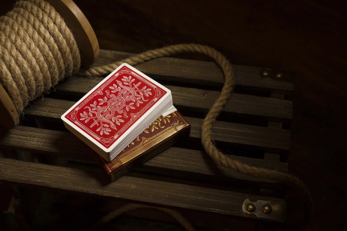 Theory 11 Monarchs Playing Cards - Red