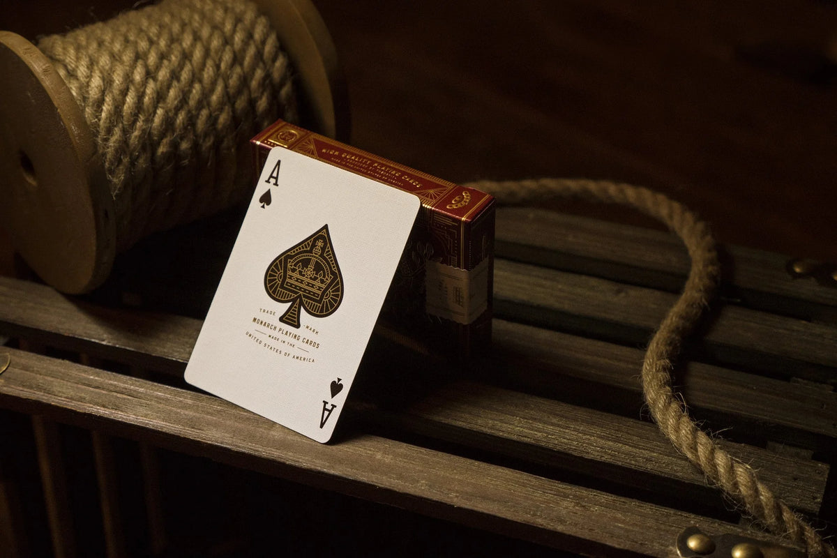 Theory 11 Monarchs Playing Cards - Red