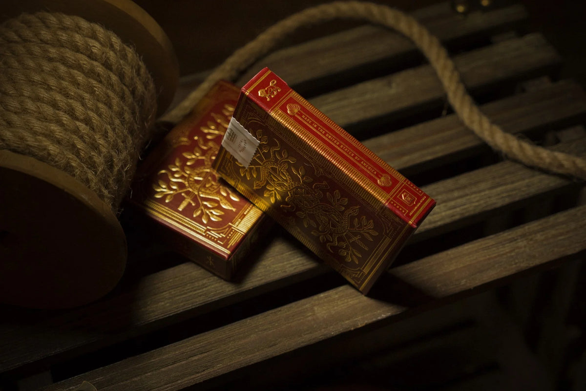 Theory 11 Monarchs Playing Cards - Red