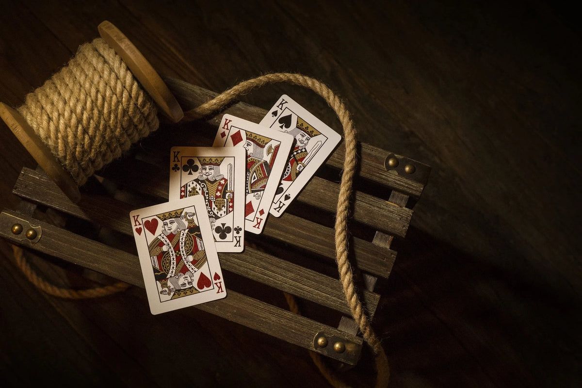 Theory 11 Monarchs Playing Cards - Red