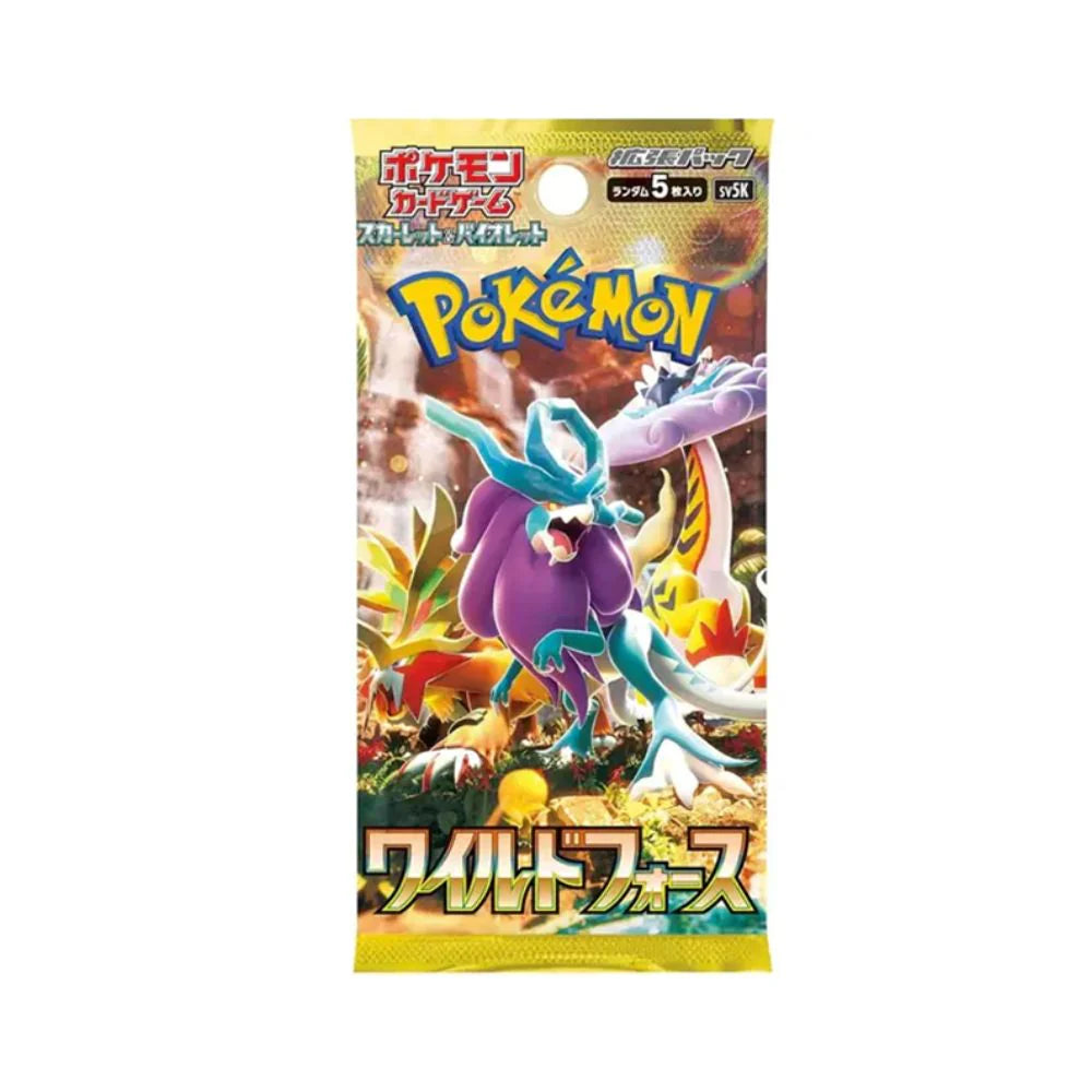 Pokémon TCG: Scarlet & Violet – Wild Force Booster Pack [Japanese, SV6K]