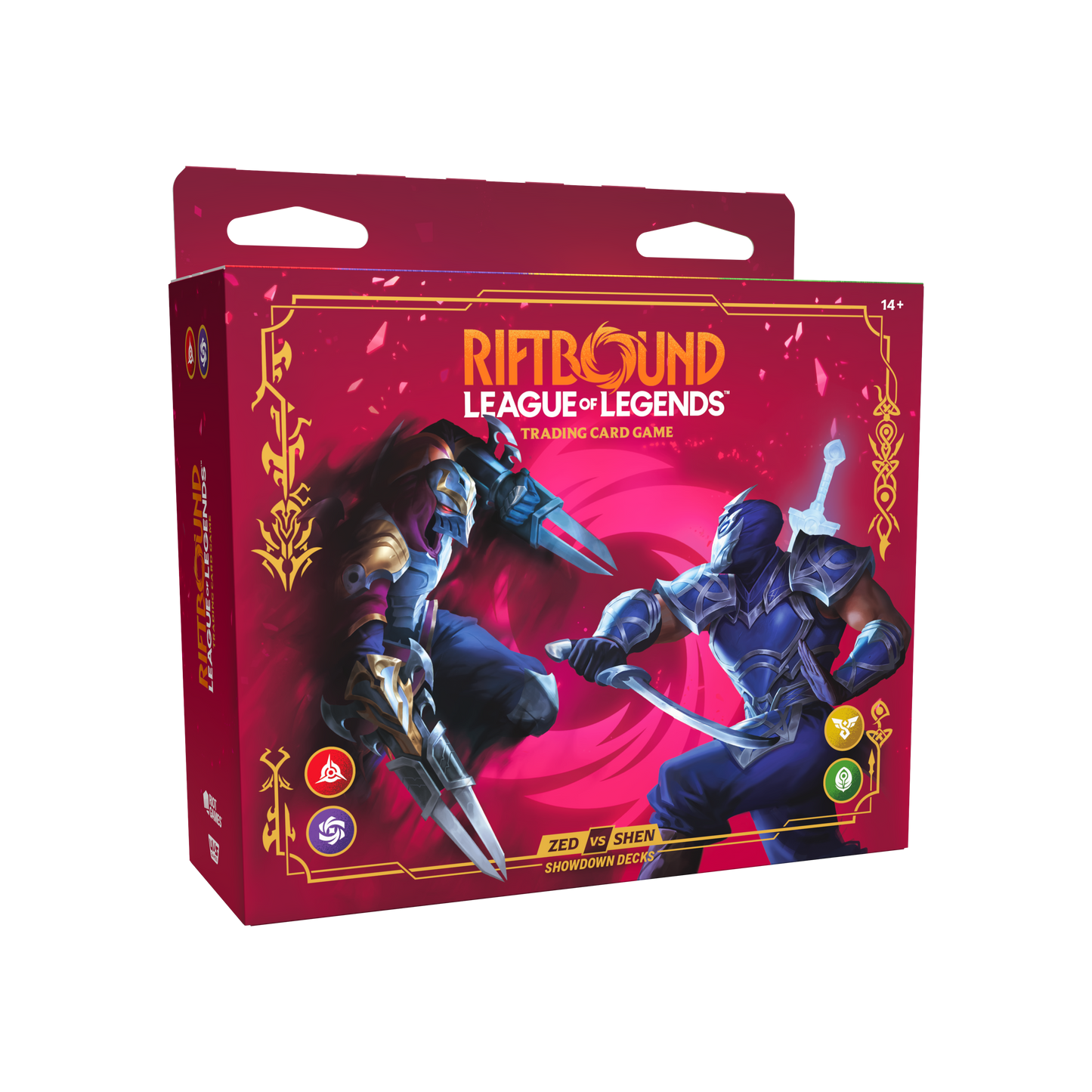 RIFTBOUND LEAGUE OF LEGENDS TCG VENDETTA ZED VS SHEN SHOWDOWN DECKS (PRE-ORDER)