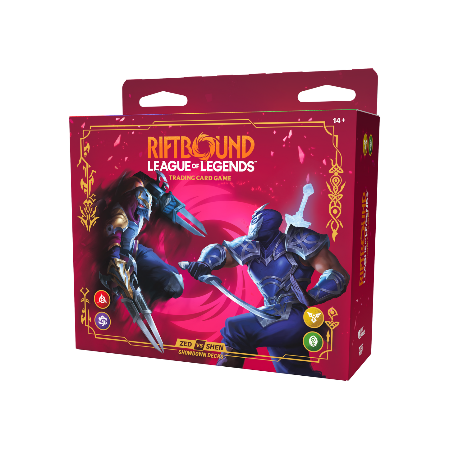 RIFTBOUND LEAGUE OF LEGENDS TCG VENDETTA ZED VS SHEN SHOWDOWN DECKS (PRE-ORDER)