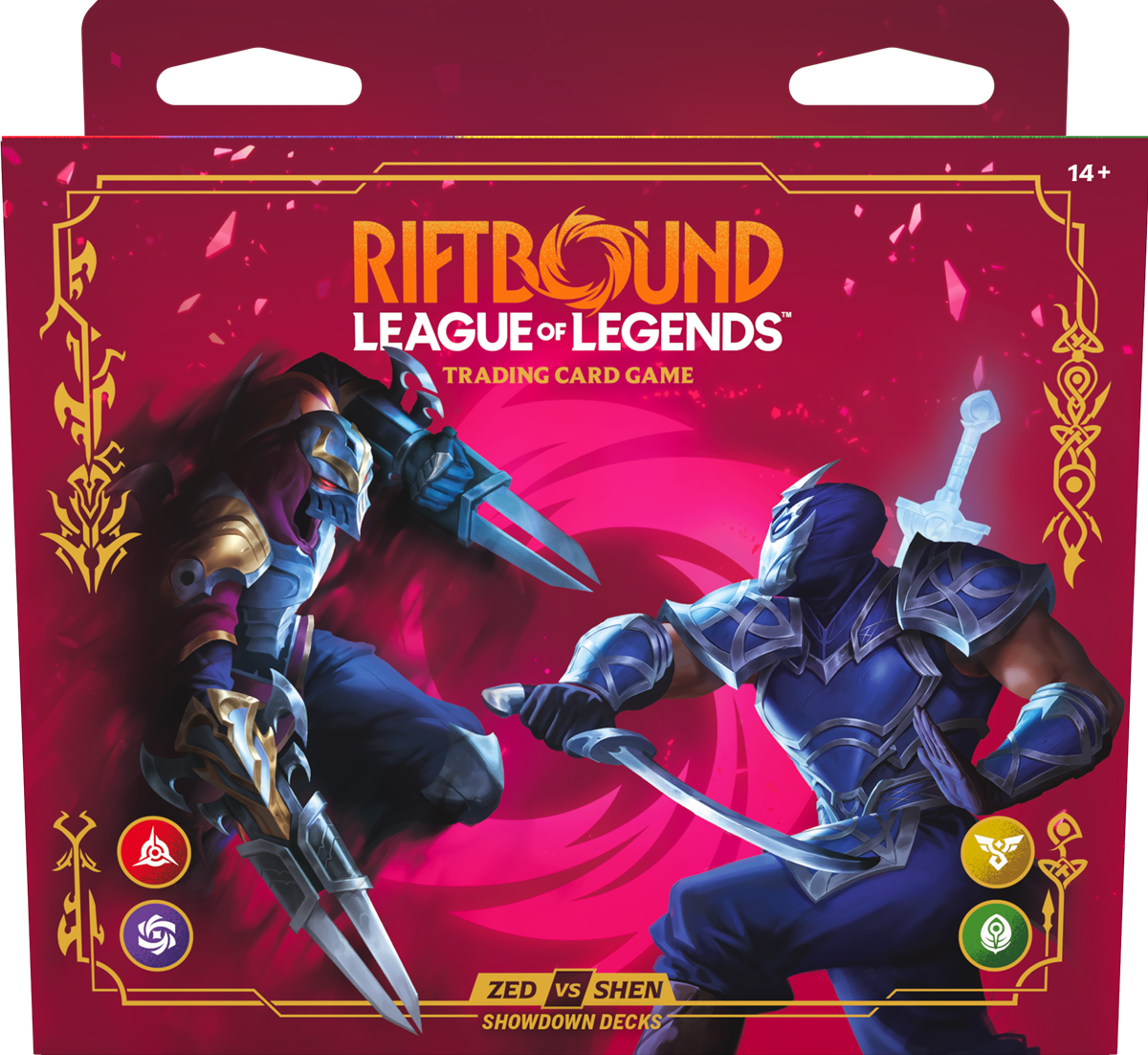 RIFTBOUND LEAGUE OF LEGENDS TCG VENDETTA ZED VS SHEN SHOWDOWN DECKS (PRE-ORDER)