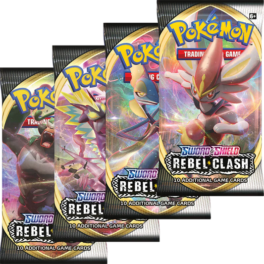 Pokemon TCG: Sword and Shield Rebel Clash Booster Pack (1 Random pack)