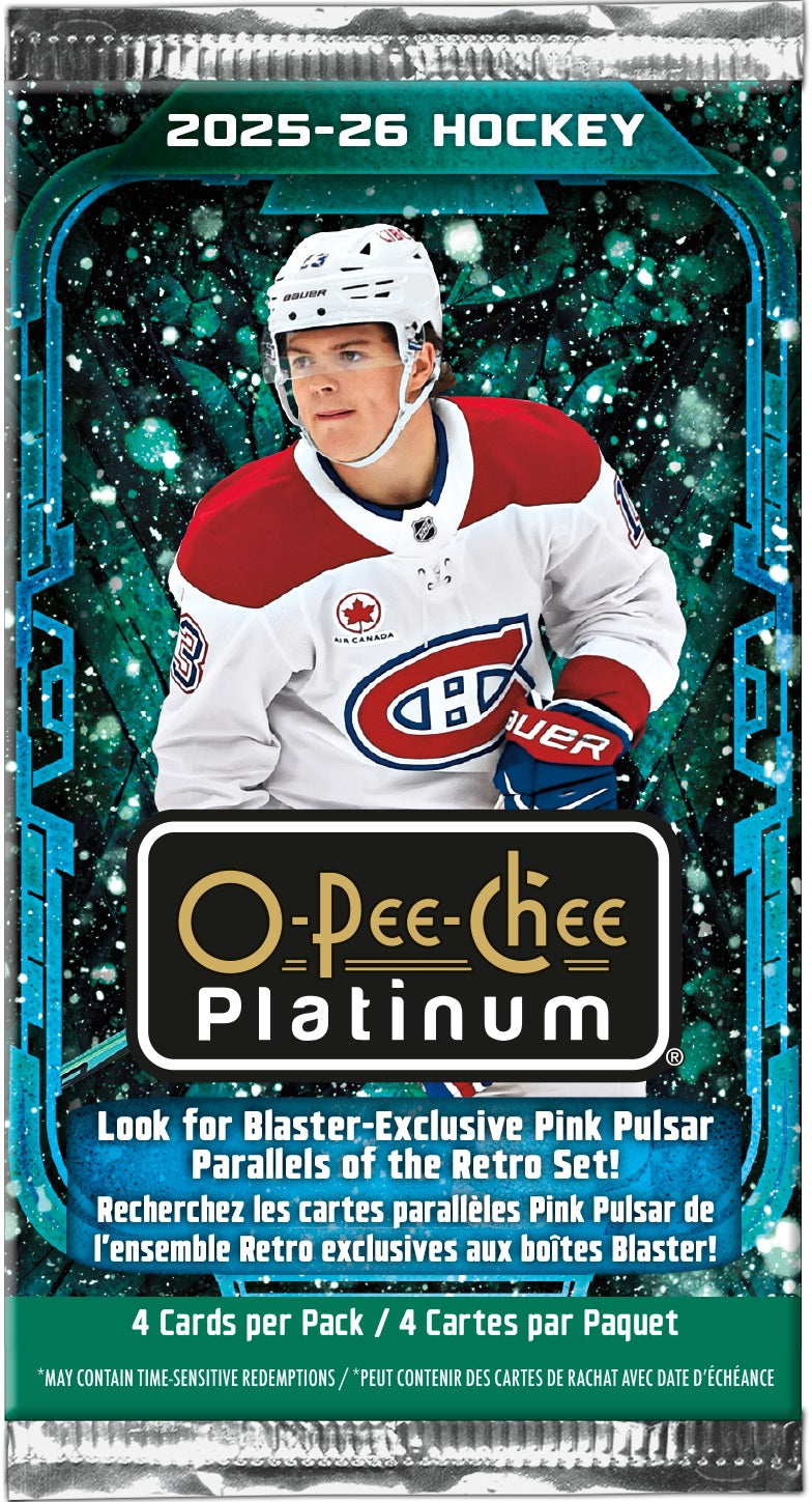 UD O-PEE-CHEE PLATINUM HOCKEY 25/26 BLASTER