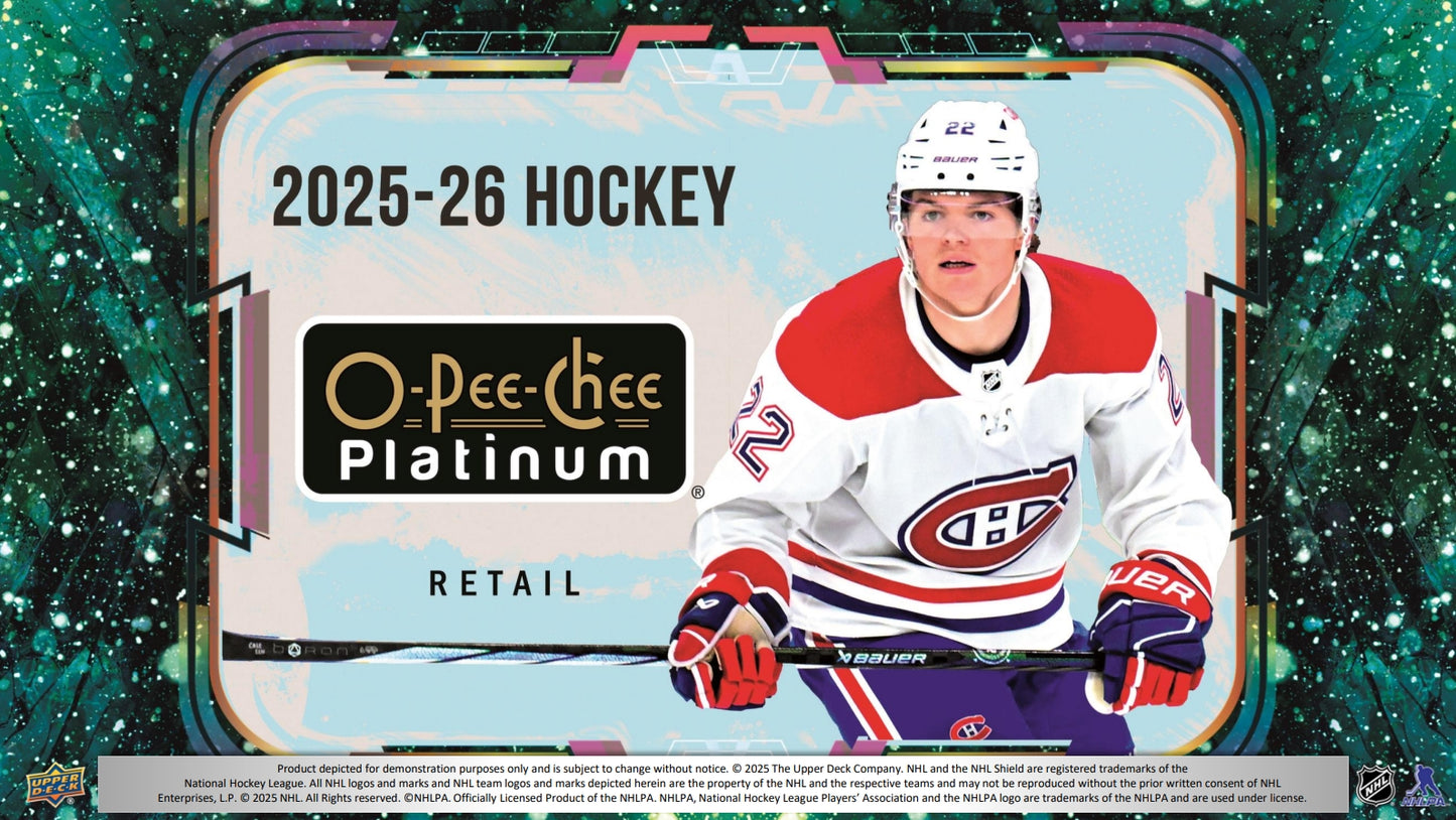 UD O-PEE-CHEE PLATINUM HOCKEY 25/26 BLASTER