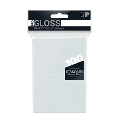 ULTRA PRO PRO-Gloss Deck Protector Sleeves CLEAR 100CT