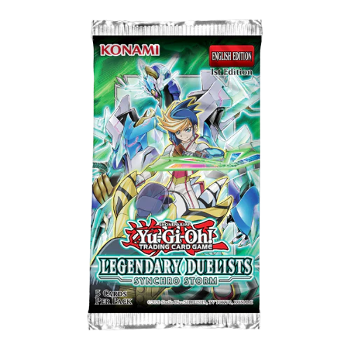 Yu-Gi-Oh Trading Cards Legendary Duelists Synchro Storm Booster Pack