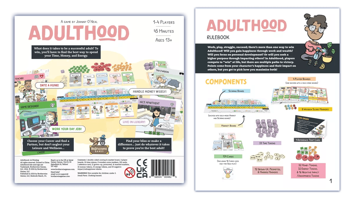 ADULTHOOD GAME - GamesLand Canada