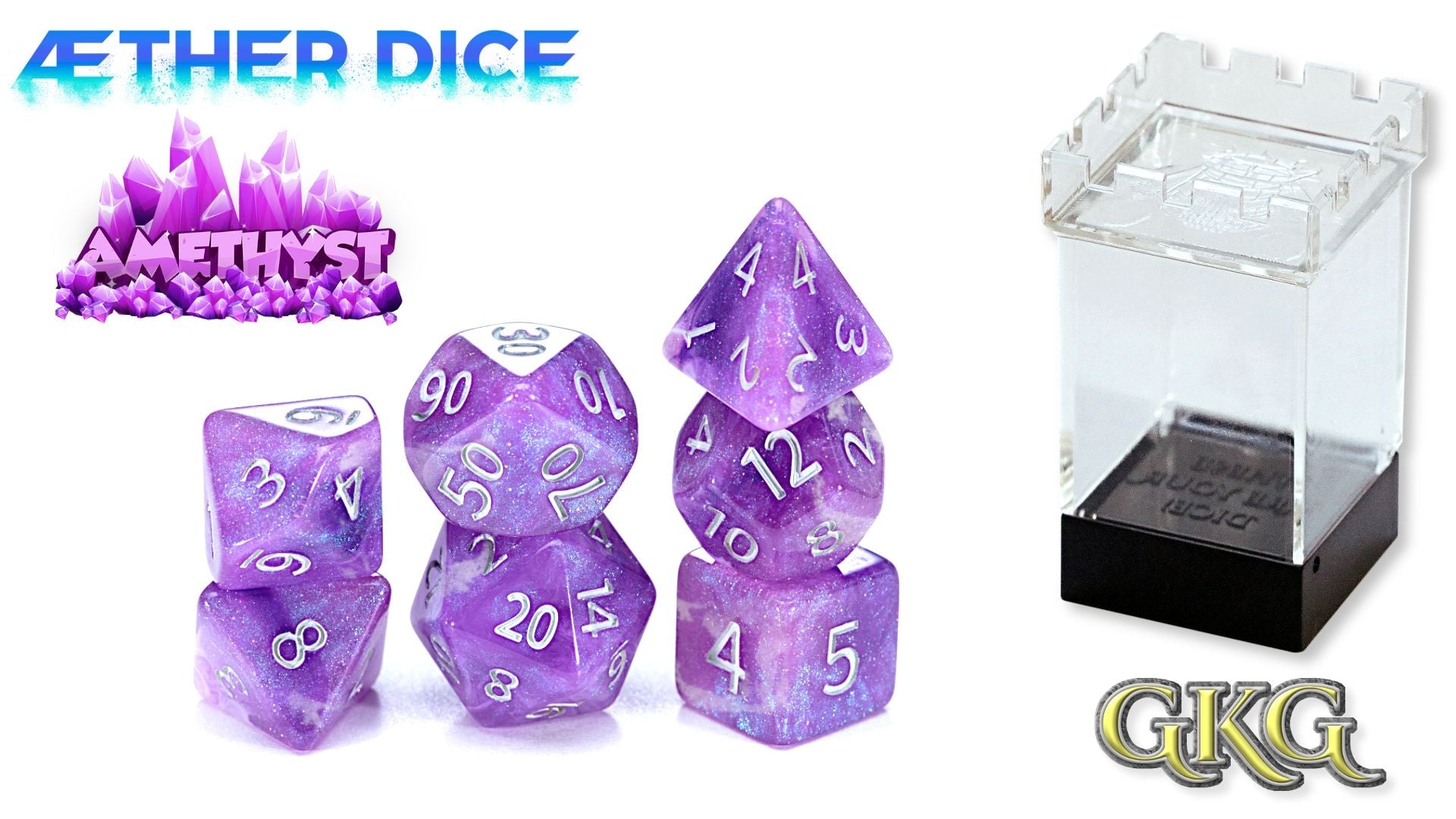 AETHER DICE - AMETHYST - GamesLand Canada