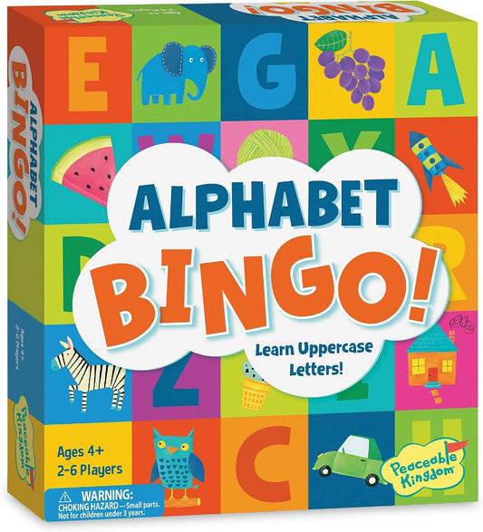 ALPHABET BINGO BOARD GAME - GamesLand Canada