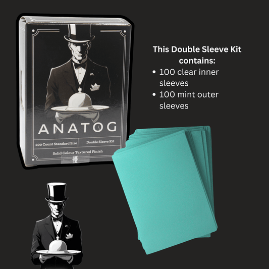 ANATOG Double Sleeve Kit - Mint - GamesLand Canada