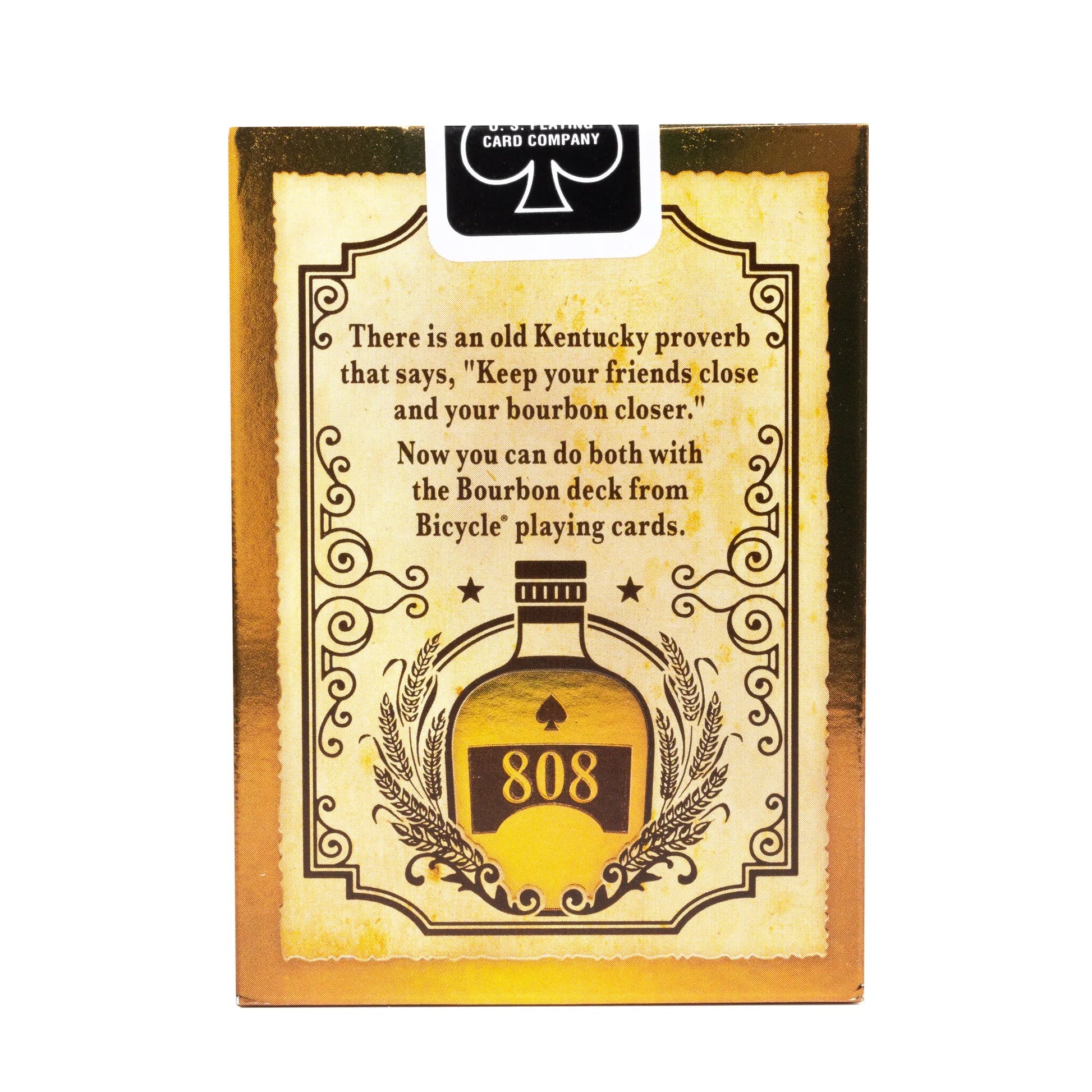 Bicycle Bourbon Playing Cards - GamesLand Canada