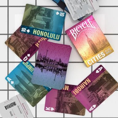 Bicycle Cities of the World Playing Cards - GamesLand Canada