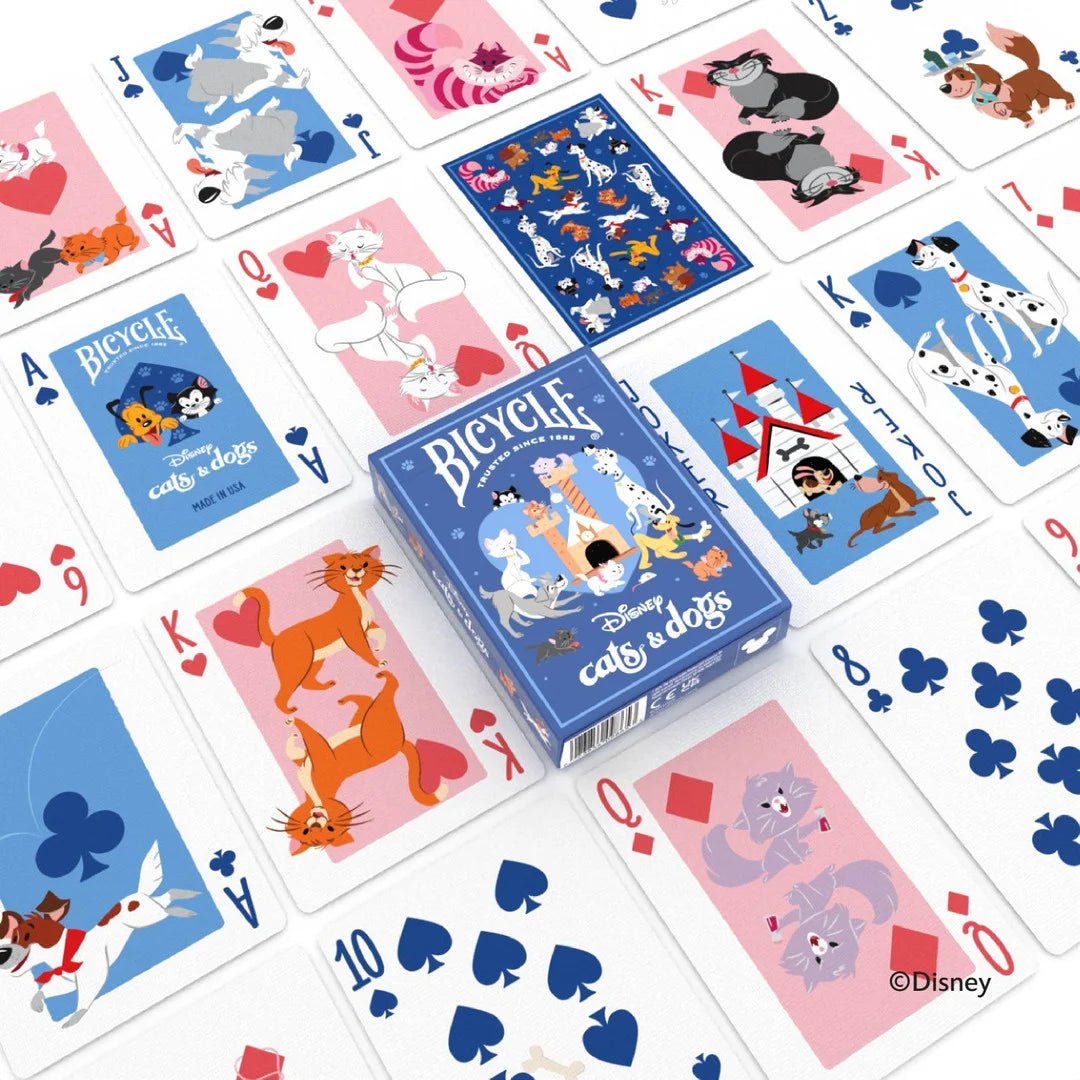 Bicycle Disney Cats and Dogs Inspired Playing Cards - GamesLand Canada