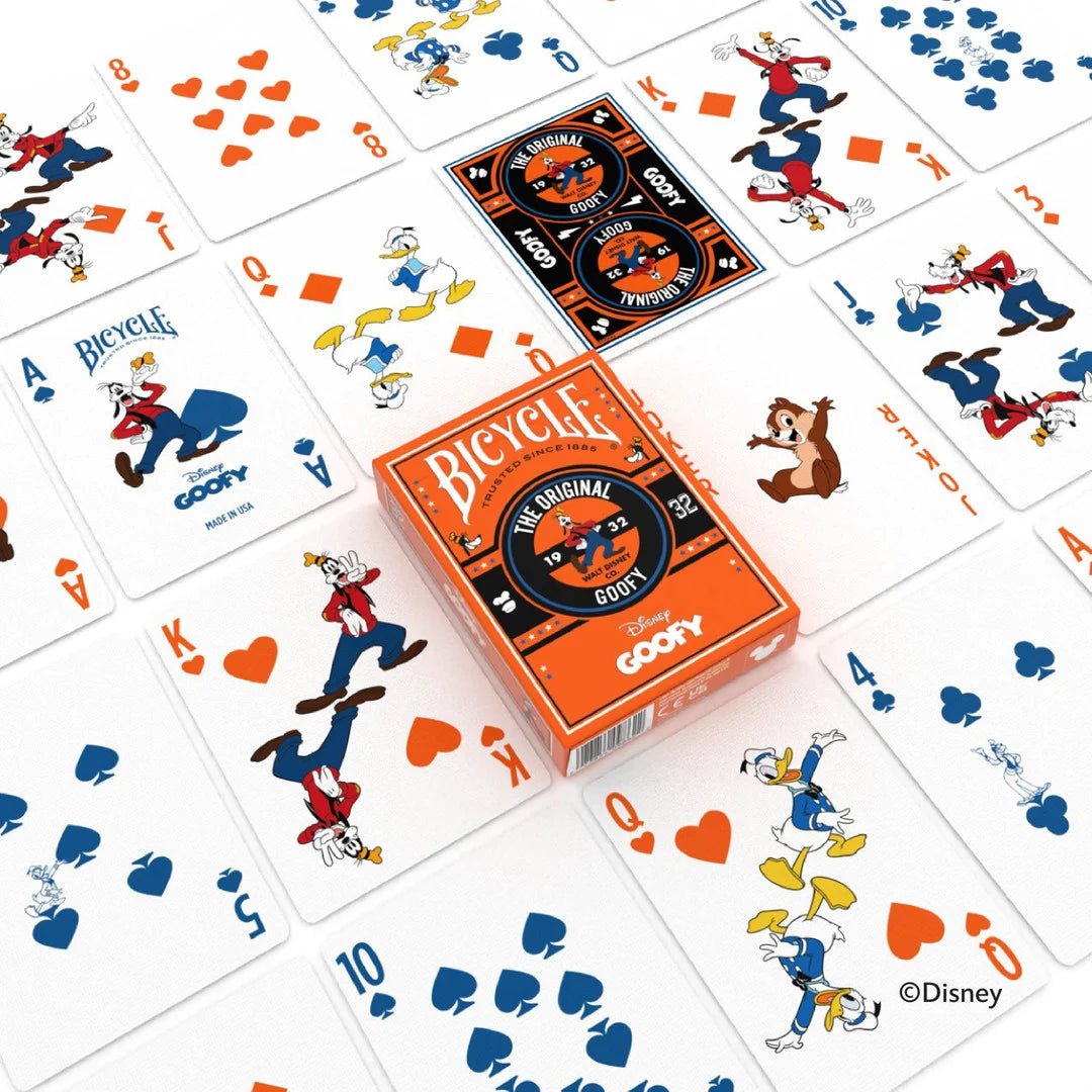 Bicycle Disney Classic Goofy Inspired Playing Cards - GamesLand Canada