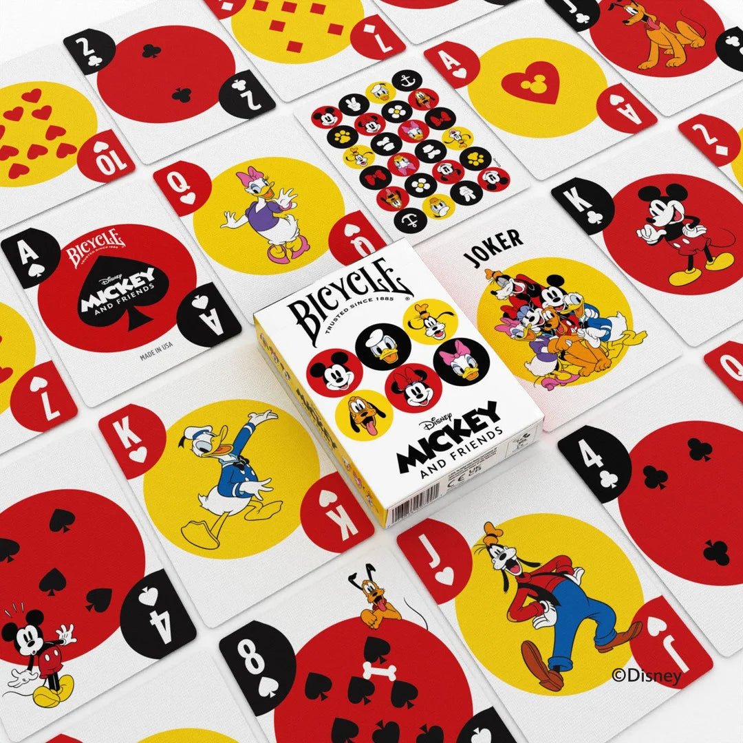 Bicycle Disney Mickey and Friends Playing Cards - GamesLand Canada