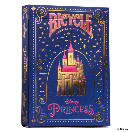 BICYCLE Disney Princess Inspired Playing Cards - Navy - GamesLand Canada