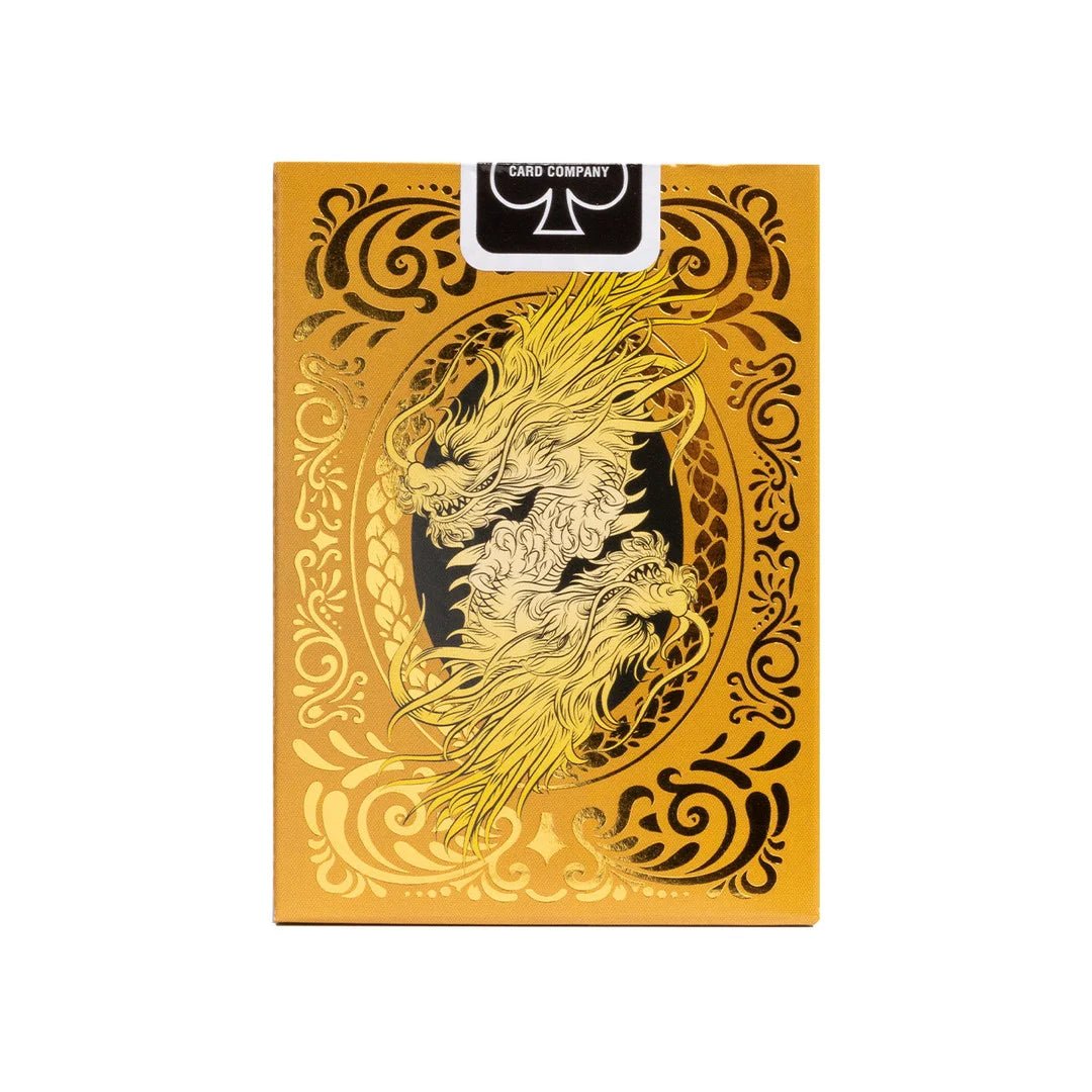 Bicycle Gold Dragon Playing Cards - GamesLand Canada