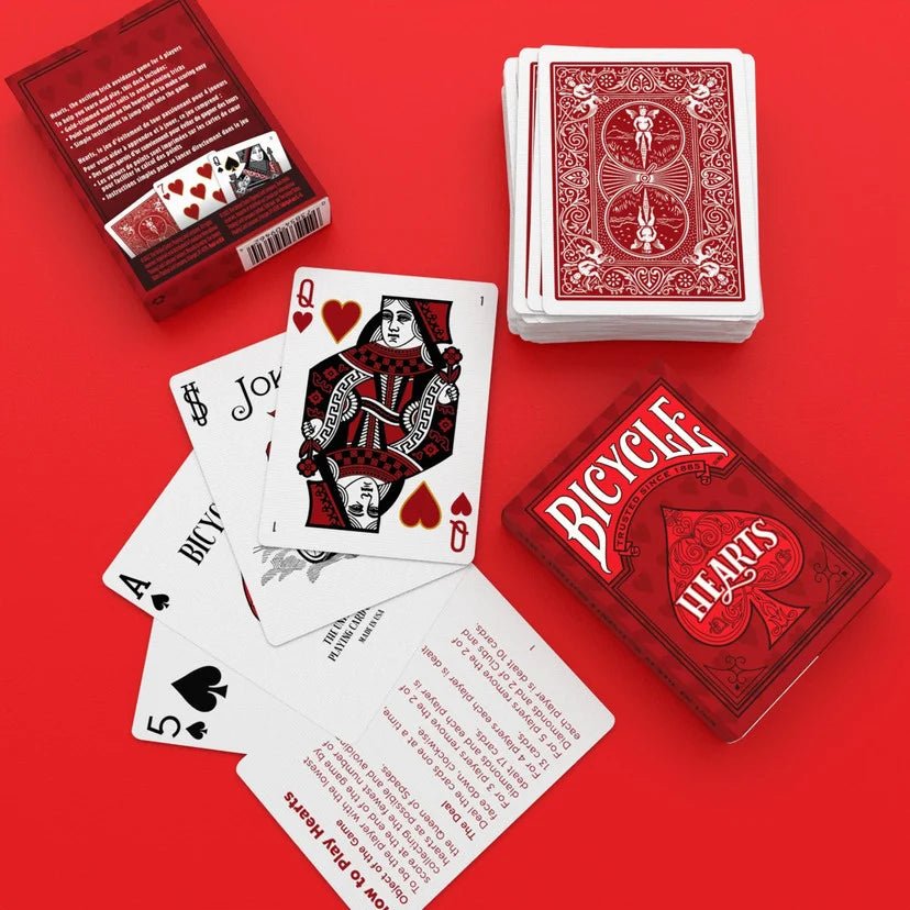 Bicycle Hearts Playing Cards - GamesLand Canada