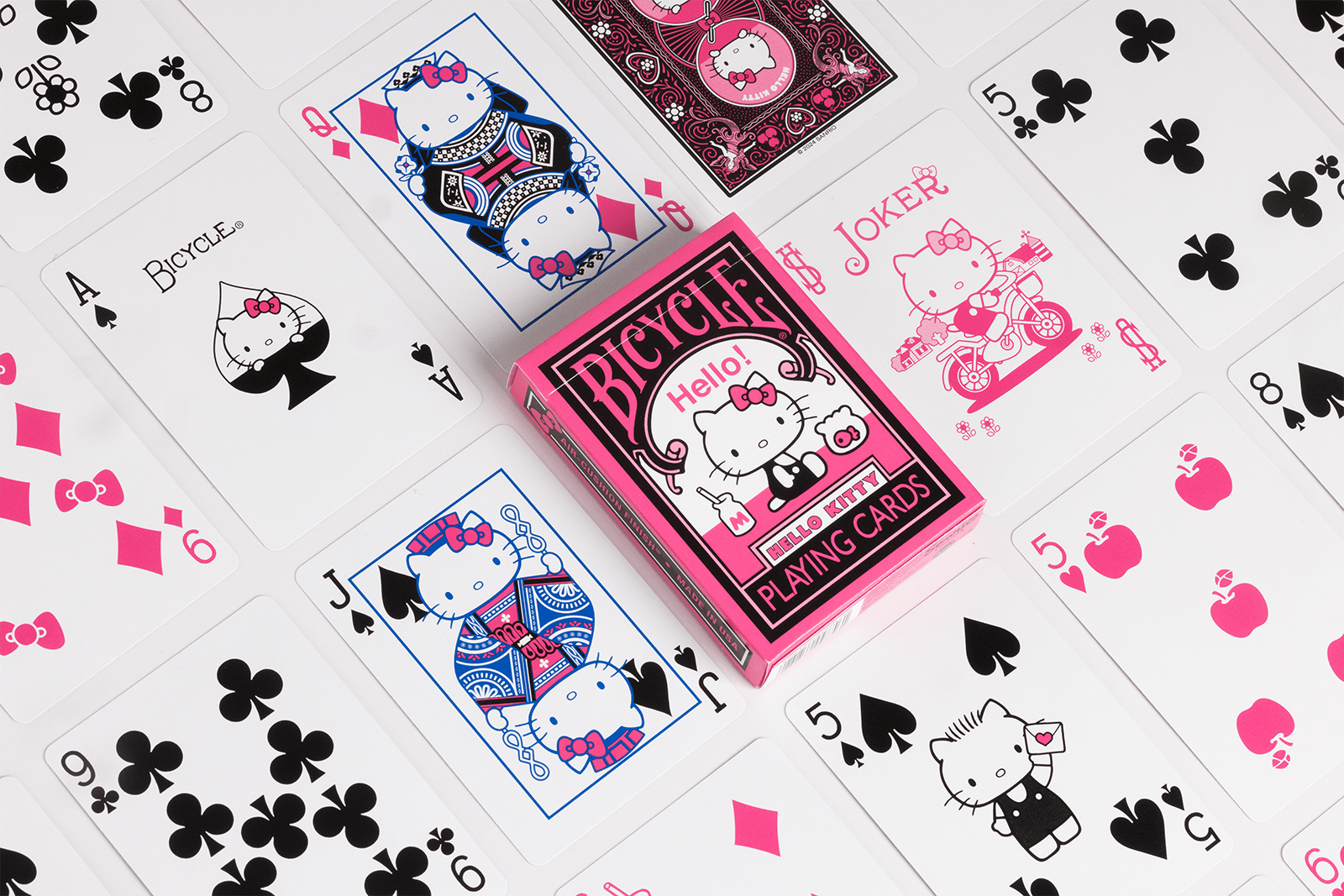Bicycle Hello Kitty Playing Cards - GamesLand Canada