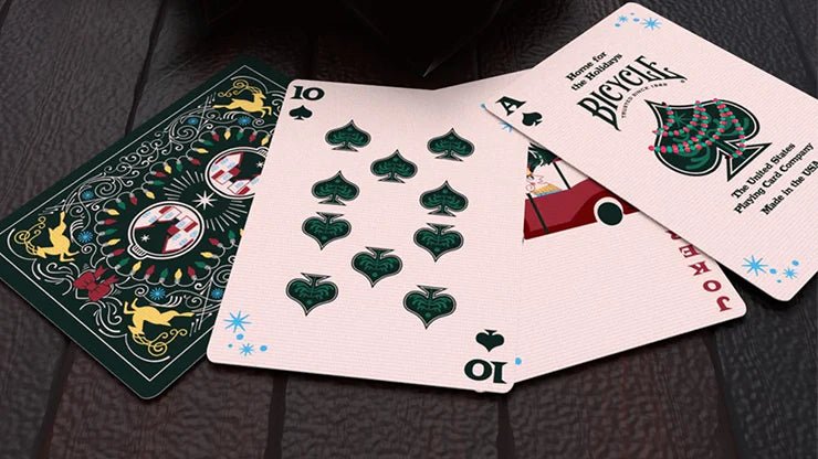 Bicycle Home for the Holidays Playing Cards - GamesLand Canada