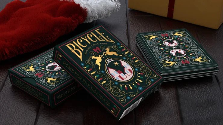 Bicycle Home for the Holidays Playing Cards - GamesLand Canada