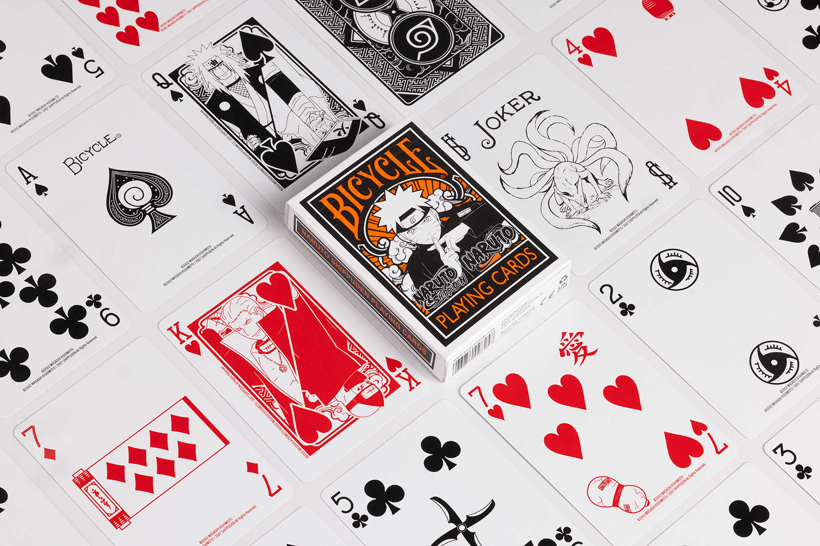 Bicycle NARUTO Playing Cards - GamesLand Canada