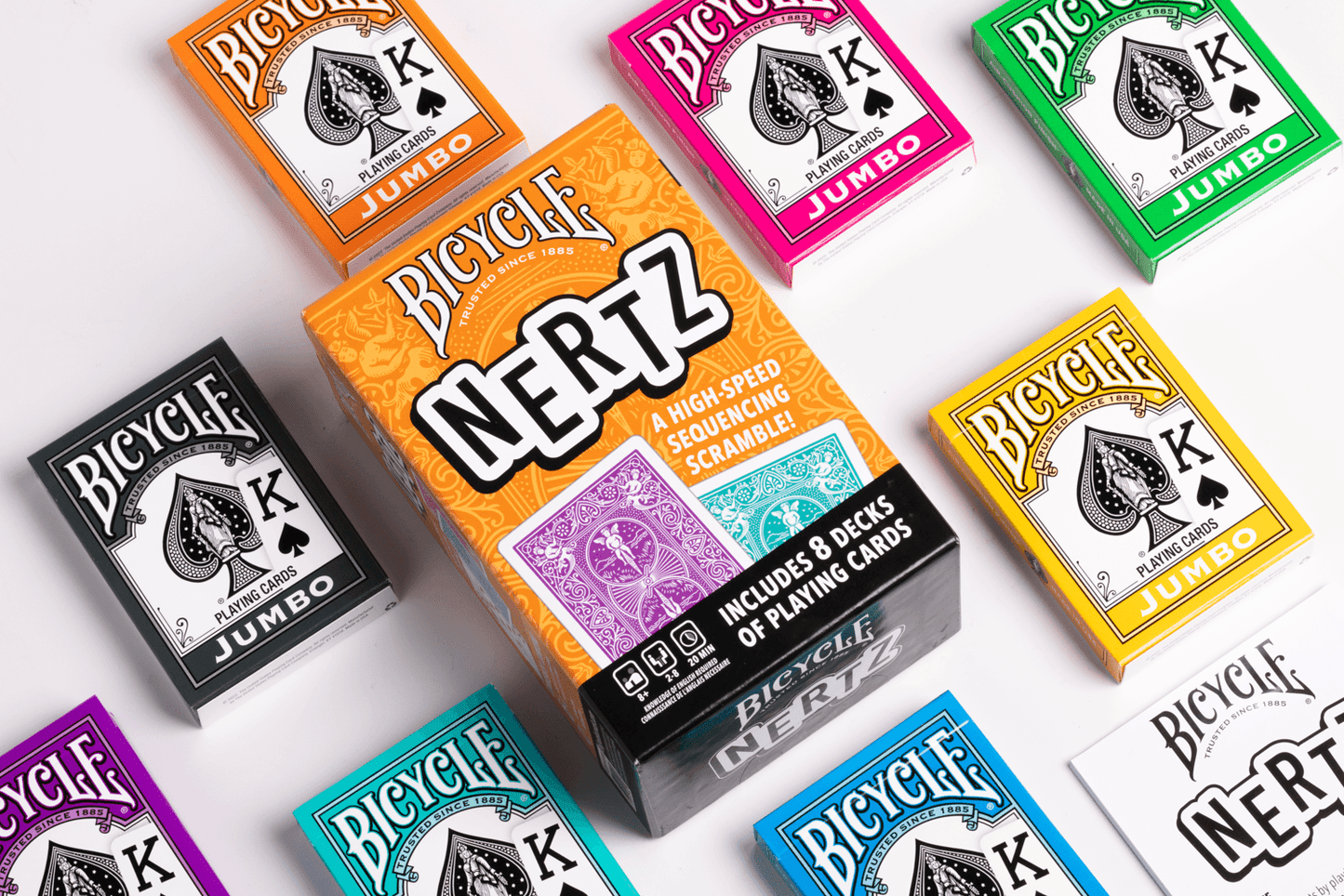 Bicycle Nertz, 8 Pack - GamesLand Canada