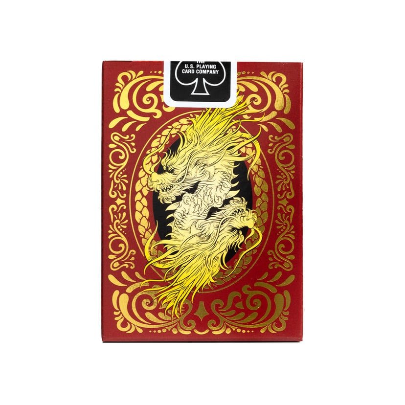 Bicycle Red Dragon Playing Cards - GamesLand Canada
