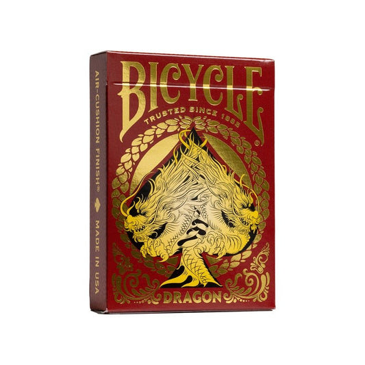 Bicycle Red Dragon Playing Cards - GamesLand Canada