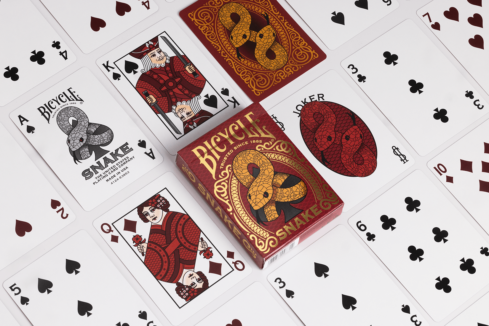 Bicycle Snake Playing Cards - GamesLand Canada