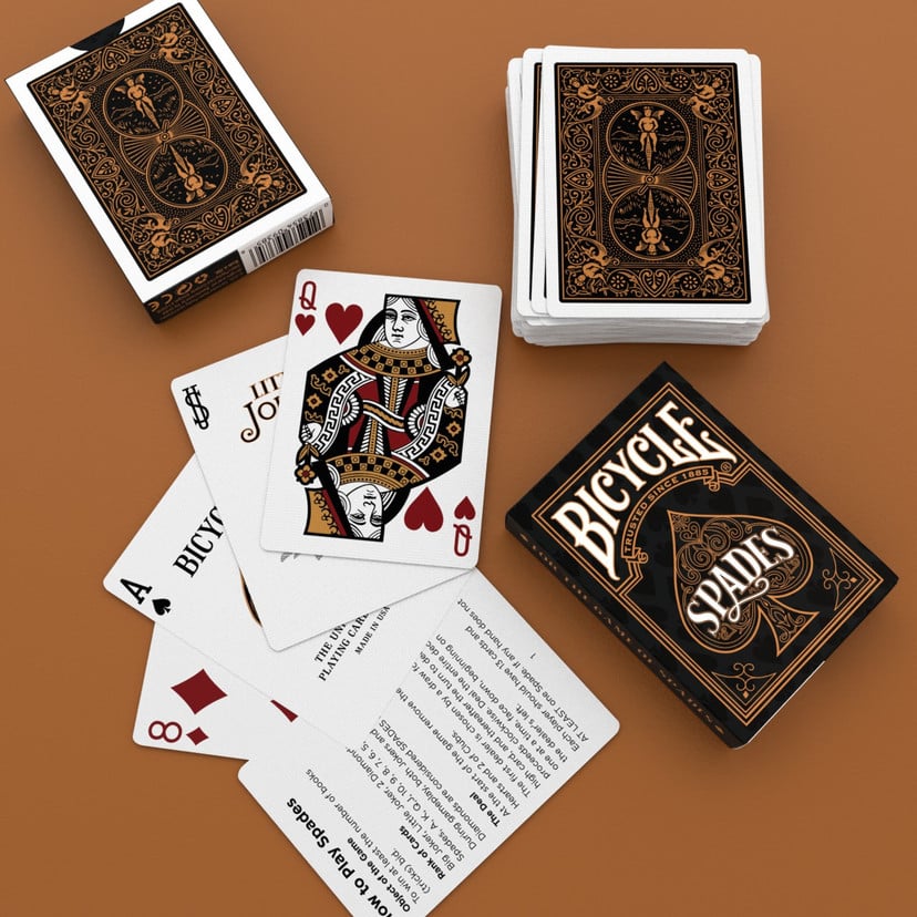 Bicycle Spades Playing Cards - GamesLand Canada