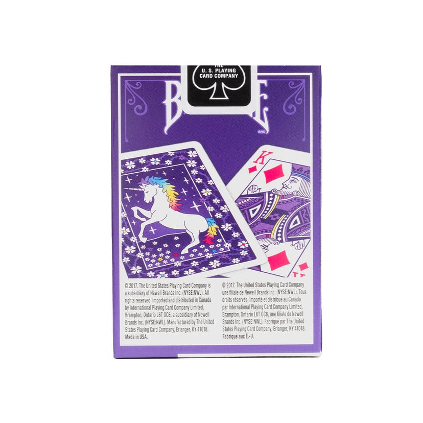 Bicycle Unicorn Playing Cards - GamesLand Canada