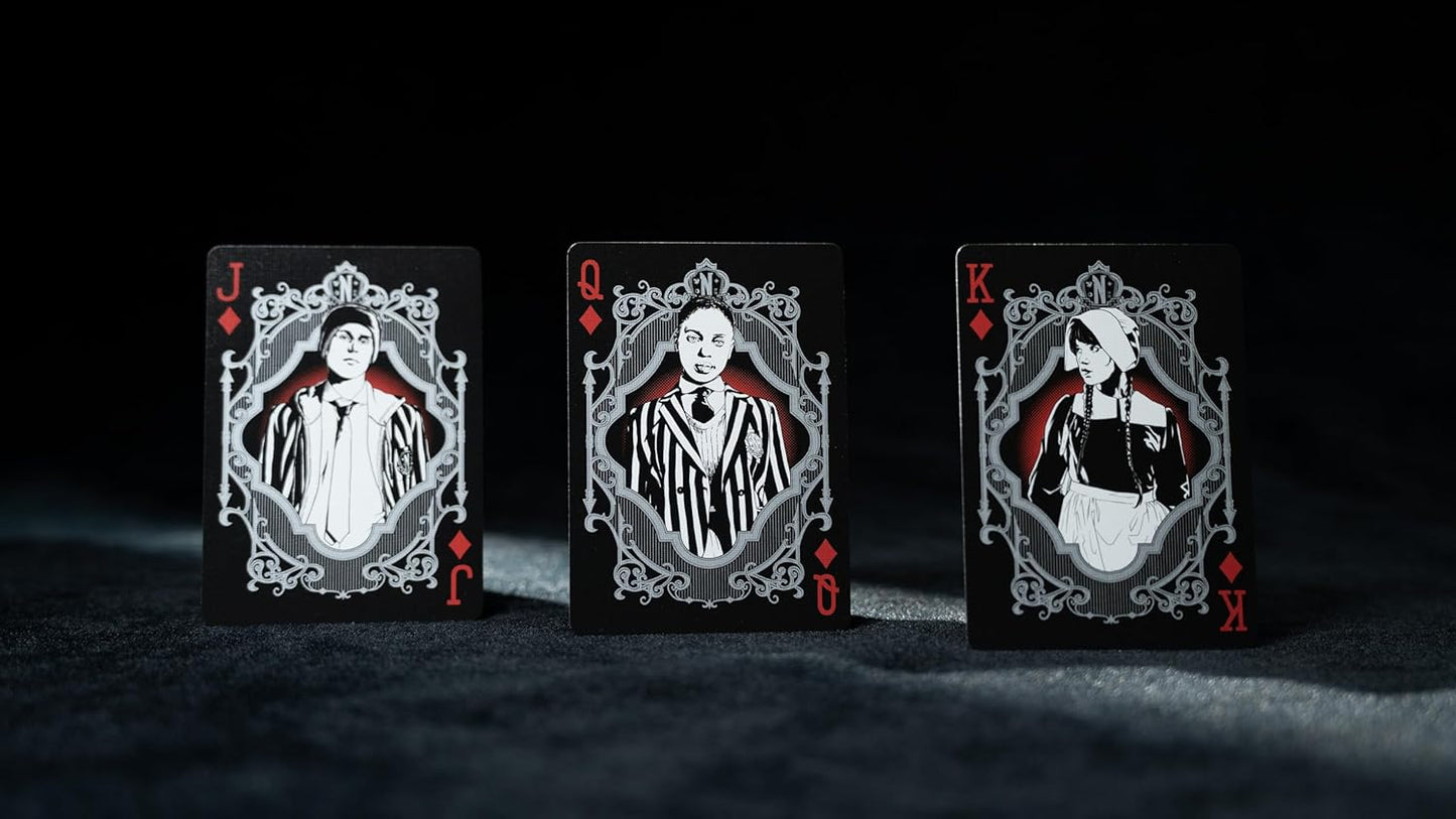 Bicycle Wednesday Addams Playing Cards - GamesLand Canada
