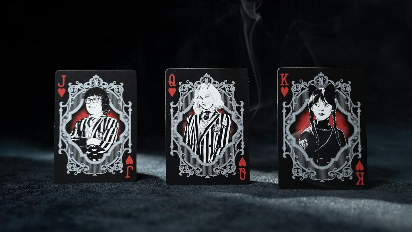 Bicycle Wednesday Addams Playing Cards - GamesLand Canada