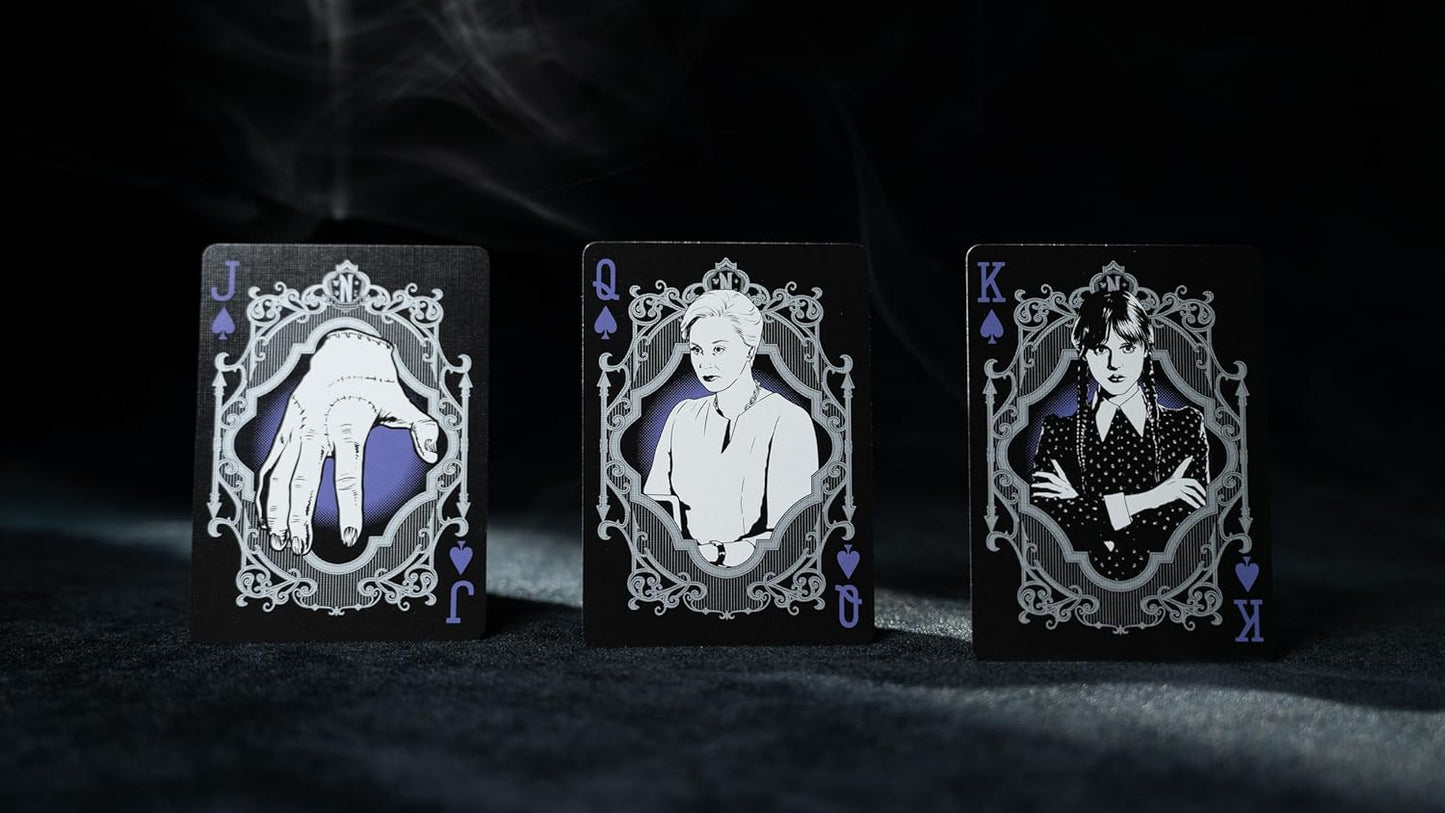 Bicycle Wednesday Addams Playing Cards - GamesLand Canada
