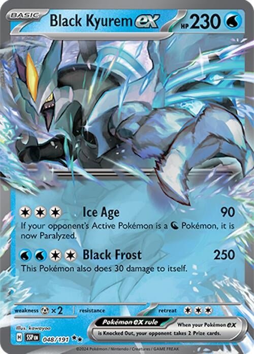 Black Kyurem ex (048/191) (SSP) - GamesLand Canada