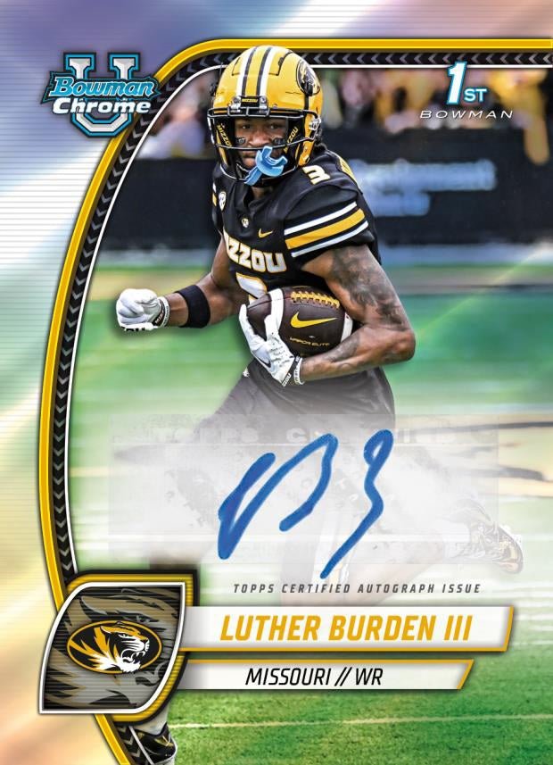 BOWMAN CHROME UNIVERSITY FOOTBALL 2024 HOBBY BOX - GamesLand Canada