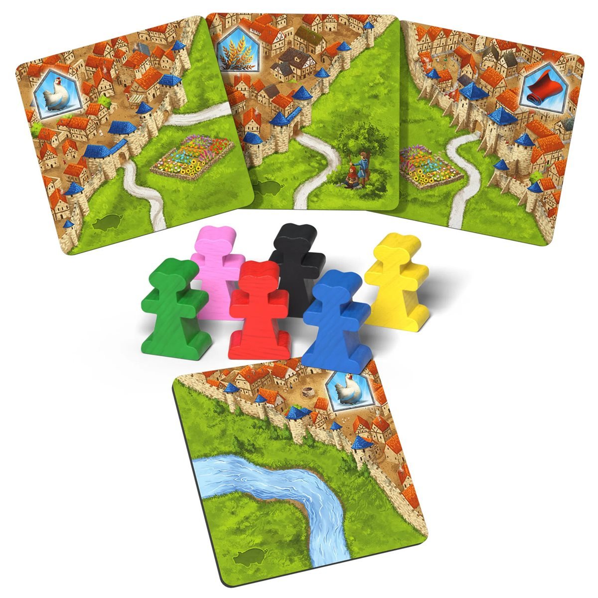 Carcassonne: Exp 2: Traders & Builders (EN) - Refresh - GamesLand Canada