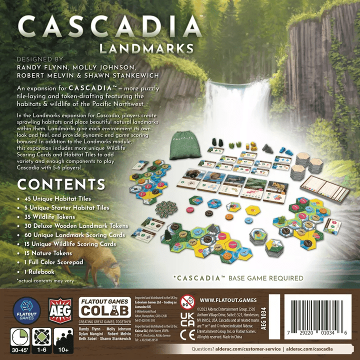 CASCADIA LANDMARKS EXPANSION - GamesLand Canada