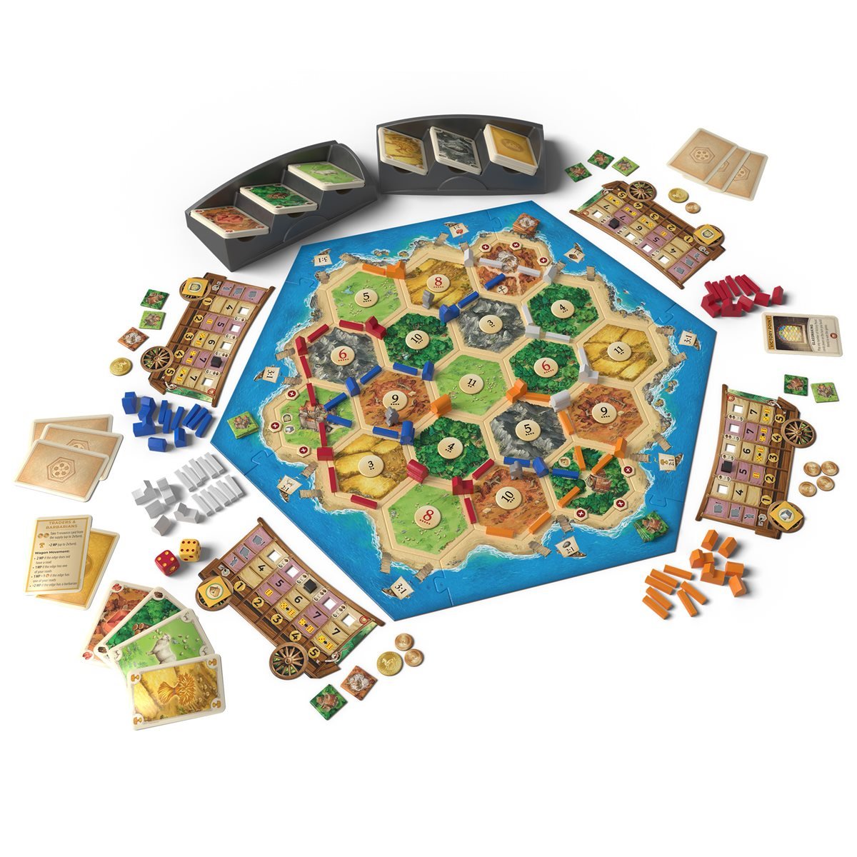CATAN Expansion Traders & Barbarians - 6th Edition - GamesLand Canada